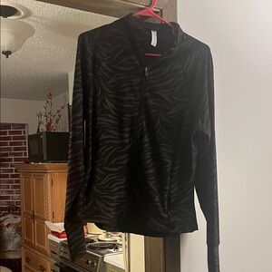 RBX Black/Gray Zebra 🦓 Activewear Jacket